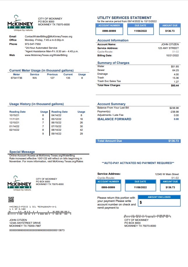  Minol USA business utility bill 